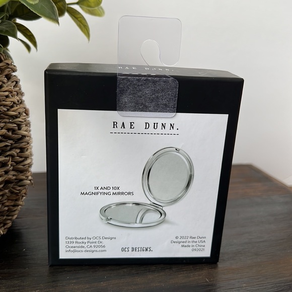 NIB Rae Dunn “GET CUTE.” Compact Mirror - Picture 2 of 10